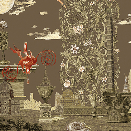 The Enchanted Garden. 80x220 cm