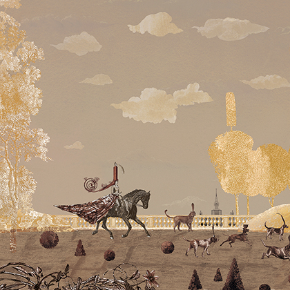 The Equestrienne. 80x110 cm