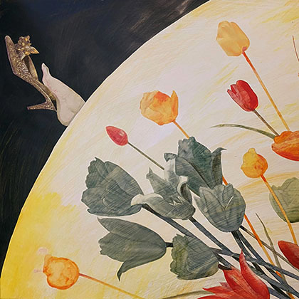 The Swing of Madame de Pompadour. 60x84 cm