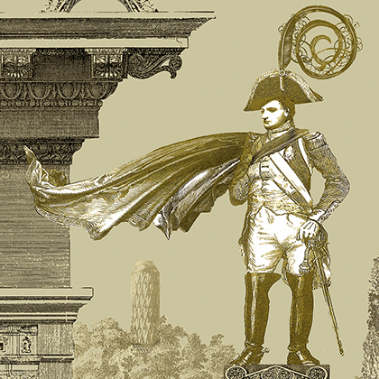 Drawing for the external showcase. Detail