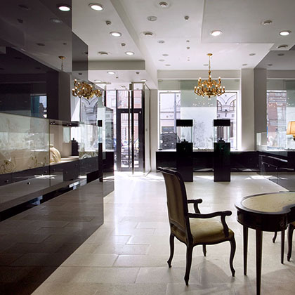 Boutique interior